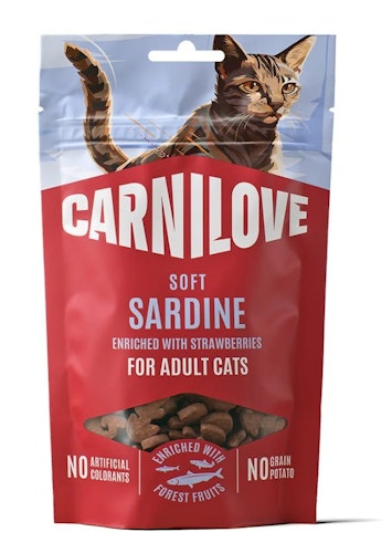 Carnilove Cat Snack 12 x 50g Katzensnack