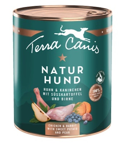 Terra Canis Naturhund 800g-Dose Hundenassfutter