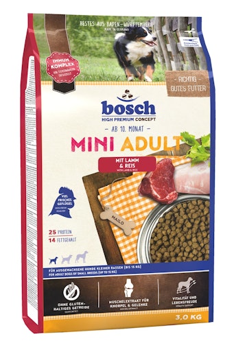bosch Mini Adult Lamm & Reis Hundetrockenfutter