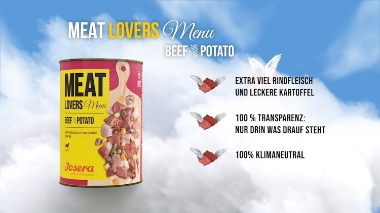 Josera Menu 400 Gramm Hundenassfutter Josera Menu 400 Gramm Hundenassfutter