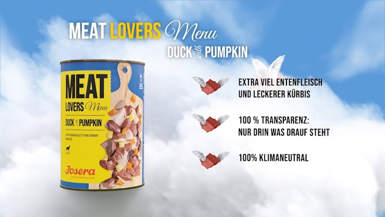 Josera Menu 400 Gramm Hundenassfutter Josera Menu 400 Gramm Hundenassfutter
