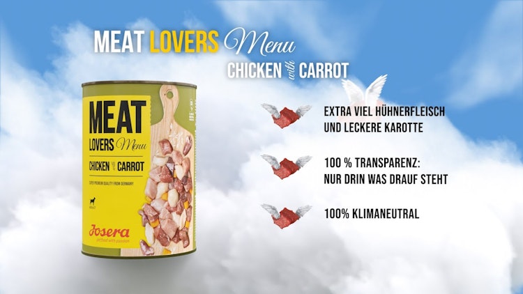 Josera Menu 400 Gramm Hundenassfutter Josera Menu 400 Gramm Hundenassfutter