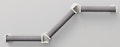 TRIXIE Wand-Set 2 - Kletterpfad 195 x 78 Centimeter weiß KatzenspielzeugVorschaubild