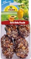 JR FARM Birds Corn Rolls Frucht mit Halter (4 Stück) 90g VogelsnackVorschaubild