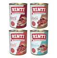 RINTI Kennerfleisch 24 x 400g Mixpaket (Lamm,Rind,Seefisch,Ente)  HundenassfutterVorschaubild